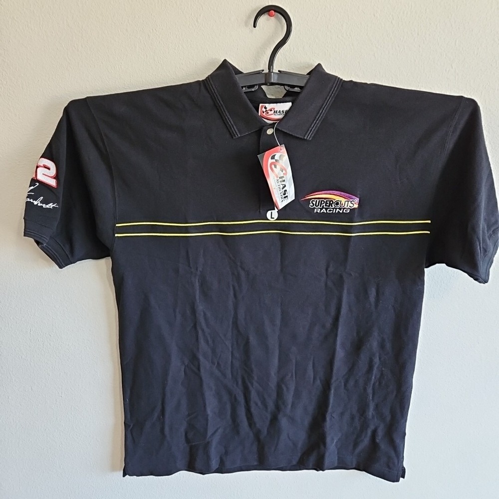 Chase Authentic Crew Issued Polo Mens Size Large Kerry Earnhardt NWT‎ VTG Racing